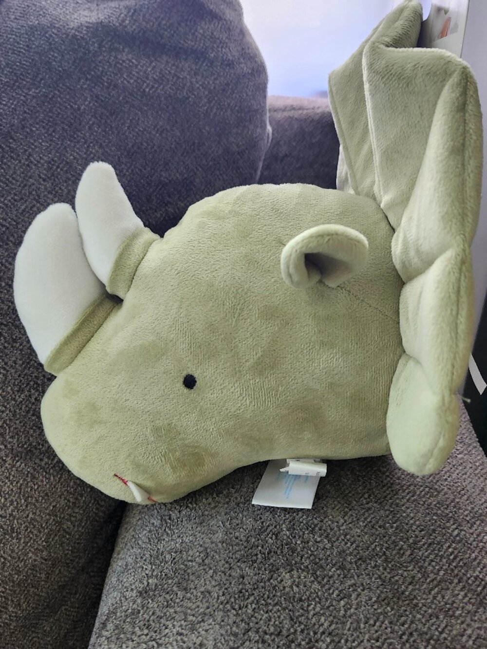 New Triceratops Dino Head Mount Wall Decor